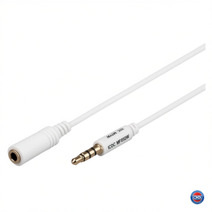 Câble audio-vidéo blanc 3,5 mm ICOC MF050W de 5 m (62364) par catégorie de produit - Product Image 2