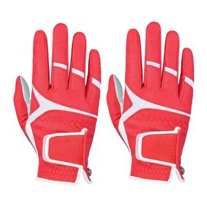 Gants de golf en cuir Cabretta de haute qualité pour hommes, durables, protégés contre les UV, personnalisables par la fabrication directe aux normes internationales - Product Image 1