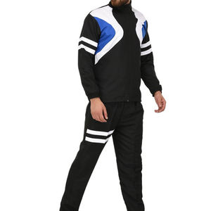 Chándales de nailon para hombre, ropa de entrenamiento personalizada para correr, conjunto de chándales cortavientos con cremallera y logotipo personalizado - Product Image 6