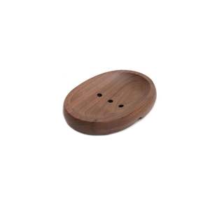 Fabricant de porte-savon en bois fournisseur en gros avec vidange pour l'utilisation de la boîte de toilette - Product Image 1