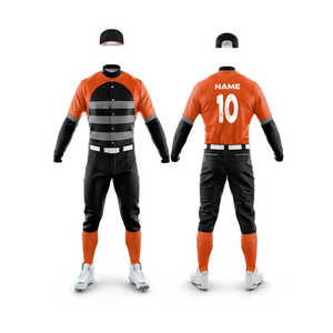 ชุดเสื้อเบสบอลเยาวชนเสื้อเจอร์ซีย์เสื้อเบสบอลทำจากประเทศปากีสถาน - Product Image 1