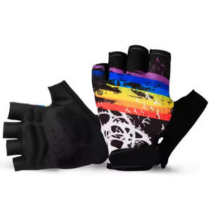 Guantes de Ciclismo para Hombre de Alta Calidad, Dedos Cortos, Malla Transpirable, Tela Suave, Ecológicos, Absorción de Impactos, Deportes, Gimnasio, Aire Libre - Product Image 1