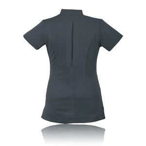 Col en V femmes infirmière gommage haut et tunique ensemble tissu tricoté personnalisable haute qualité Spa et hôpital utilisation gommages - Product Image 3