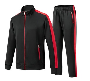 Chándal tamaño UE logotipo personalizado 90% algodón 10% poliéster 2 uds conjunto correr hombres Jogging traje Fitness gimnasio ropa entrenamiento desgaste - Product Image 3