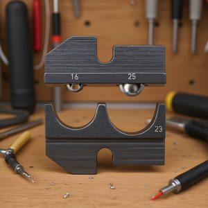 Matrices de sertissage Knipex pour bornes non isolées et connecteurs de câbles - Product Image 3