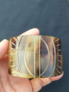 HOLL BANGLES PULSERAS BUFFALO HORN MODERNO BANGLES y pulseras Venta al por mayor Pulsera artesanal de moda más nueva - Product Image 3