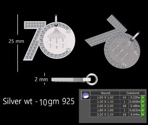 Abalorio Personalizado para Pulsera - Product Image 1