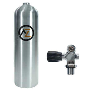 Tanque de Buceo de 80 pies cúbicos (11.1L), 13.6 kg, Cilindro de Aluminio con Válvula DIN, 232 bar, para Uso Subacuático - Product Image 6