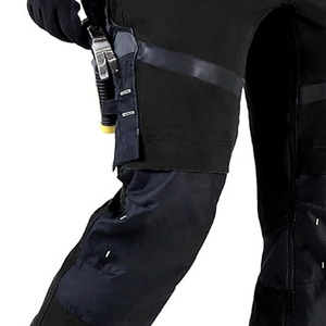 Vêtements de moto et de course Pantalon de motocross avec poches Pantalon homme en cuir véritable à personnaliser avec sublimation - Product Image 2