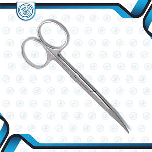 Tijeras Iris Tijeras quirúrgicas profesionales curvas de acero inoxidable para disección oftálmica Instrumentos médicos y clínicos - Product Image 2