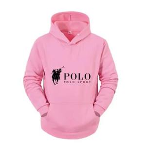 Sudadera con Capucha Erni Sports Polo Sport para Hombre, Negra, de Algodón de 380g, Bordada, Tejida, con Logotipo de Caballo Estampado, Estilo Casual Urbano, para Invierno - Product Image 5