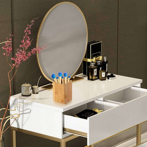 SHOWBOX SHOW-5 Porte-stylos moderne en bambou carré, lot de 2, durable, écologique, logo personnalisé, organisateur de bureau, cadeau pour le bureau - Product Image 2