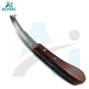 ALMAC Diseños personalizados Farrier HOOF Cuchillo Derecho Izquierdo Doble cara Cuchillos estrechos Cuchillas Enquine Tools CE - Product Image 5