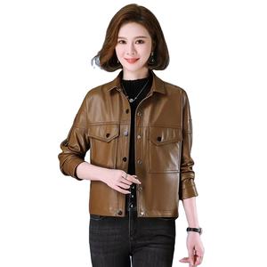 เสื้อแจ็คเก็ตกันลมสำหรับผู้หญิงไซส์ใหญ่ รุ่นใหม่ สำหรับฤดูหนาว แบบสวมใส่สบาย มีซิป แขนยาว ทรงหลวม - Product Image 1