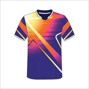 Camiseta Deportiva Casual de Microfibra de Secado Rápido Personalizada OEM, Jersey de Maratón Sublimado con Diseño Estampado - Product Image 1