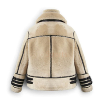 Manteau d'hiver en cuir véritable et fourrure de mouton pour homme 2025 – Personnalisable, respirant, coupe-vent, écologique et chauffant