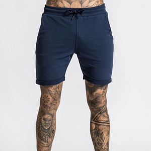 Pantalones cortos de chándal de verano para hombre de algodón 100% al por mayor, pantalones cortos de correr de marca personalizados Street Swear, pantalones cortos informales con cordón de verano sólidos - Product Image 5