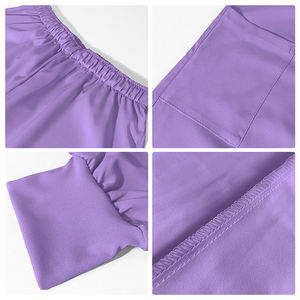 Ensembles d'uniformes d'infirmière d'hôpital de haute qualité d'été pour femmes Offre Spéciale des gommages médicaux pour le service d'OEM de personnel hospitalier disponible - Product Image 4