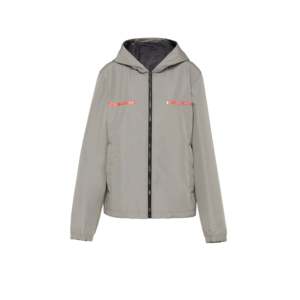 Giacca Sportiva da Uomo For Prada Luna Rossa Extreme-Tex Pro in Vera Pelle PU, Stile Sportivo, con Cappuccio, Chiusura a Cerniera, Patchwork, Taglia XS - Product Image 1