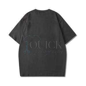 Camisetas de Verano Casuales, Ecológicas, Ligeras, Transpirables, de Secado Rápido, con Estampado Puff, Hechas en Pakistán, Tallas Grandes para Mujer - Product Image 3