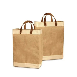 Écologique Personnalisé Femmes Fourre-Tout Étanche Épicerie Promotionnel Shopping Sacs À Main Sac De Jute Sac De Jute - Product Image 2