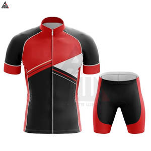 Conjuntos de Uniformes de Ciclismo Personalizables de Alta Calidad para Hombre, Tallas Grandes, Transpirables, de Manga Corta, 100% Poliéster - Product Image 5