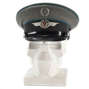 Casquettes uniformes personnalisées avec visière brodée dorée Casquettes personnalisées du Pakistan - Product Image 1