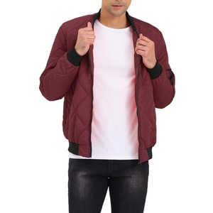 Offre Spéciale personnalisé homme veste grande taille Oem hommes Bomber veste solide plaine de qualité supérieure respirant hommes Bomber veste - Product Image 4
