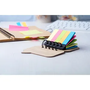 Blocco Note Adesivo Sostenibile a Tema Agrumi per Uso Promozionale - Product Image 4