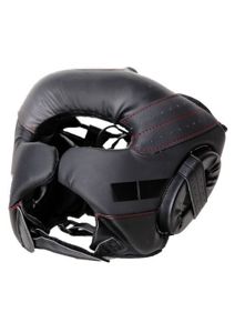Protector Facial Completo Personalizado para Sparring, Cuero Sintético OEM con Espuma Híbrida de 4 Capas al Mejor Precio al por Mayor - Product Image 4