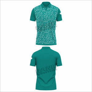 Chemises polo pour hommes, coupe ajustée confortable, en coton et élasthanne, conçues pour le quotidien et le sport, chemises polo tendance pour hommes - Product Image 5