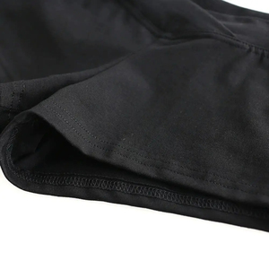 Shorts de sport pour femmes, noirs, sans couture, taille haute, séchage rapide, sexy, fitness, course à pied, décontractés, été, style coréen, salle de sport - Product Image 6