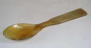 ช้อนทำจากเขาควายคุณภาพสูงจากอินเดีย ทำด้วยมือ เป็นมิตรกับสิ่งแวดล้อม ด้ามยาว ดีไซน์ใหม่ ขนาดปรับแต่งได้ สำหรับใช้กับชาและอาหาร - Product Image 3