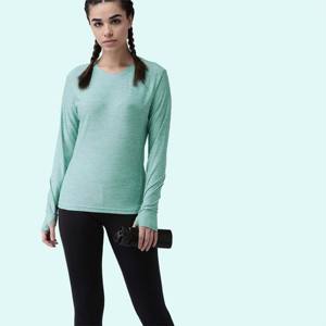 T-shirt de fitness pour femmes à la mode et confortable-Durable et évacuant l'humidité-Parfait pour la course, l'entraînement - Product Image 5