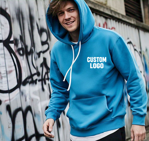 Personalizado Nuevo estilo Moda Ropa de calle Unisex Mens Pullover Sudaderas con capucha de gran tamaño Algodón mezclado Sudadera con capucha - Product Image 1