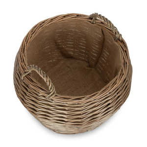 Cesta de ropa sucia de mimbre lavada antigua Panier En Osier Trapu - Product Image 2