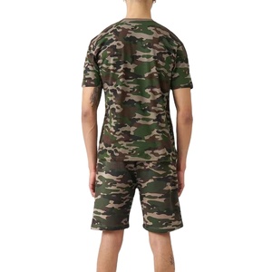 Summer Men's <b>Sets</b> Short and T Shirts Short Two Piece Suits Breathable Man Casual Cotton T Shirts and Shorts <b>set</b> - Product Image 4