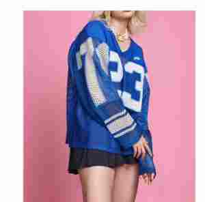 Best Manufacturer's Custom Logo Printed Oversized Vintage Boxy Mesh <b>Crop</b> Jersey <b>Men's</b> Sublimated Design Plus Size Football - Product Image 3