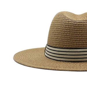 Perfect Cutting New Design Fashionable Whole OEM Professional High Quality Pro Style <b>Straw</b> Hats <b>for</b> Adults Custom <b>Sale</b> - Product Image 5