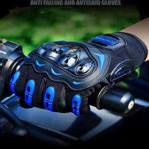 Guantes de Motociclismo de Carreras Personalizados de Alta Calidad al por Mayor, Nuevo Diseño, Guantes de Motocicleta de Cuero para Deportes y Esquí, Duraderos - Product Image 2