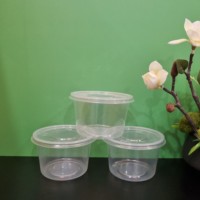 12/16/18/20/24/34/40 oz forme ronde Transparent PP plastique emporter récipients alimentaires avec couvercle jetable usine bas prix