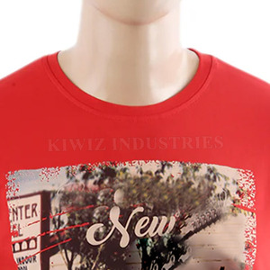 T-shirts imprimés de haute qualité en coton/polyester T-shirts imprimés confortables pour l'extérieur en nouveau stock - Product Image 4