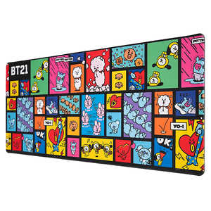 Alfombrilla de Ratón BT21 XL con Carga Inalámbrica, Diseño Cuadrado, Función de Calefacción, Impermeable, Accesorio para Teclado - Product Image 2