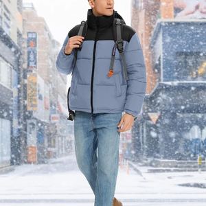 Veste matelassée à capuche pour homme Chaude Légère Isolée Vêtement d'extérieur pour les voyages d'hiver, les activités de plein air et les tenues de rue - Product Image 4