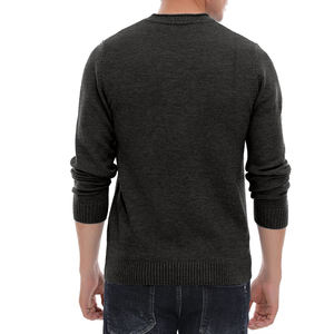 Pull-over surdimensionné d'hiver Pulls pour hommes Fabrication professionnelle de tricots Pull ample à col rond pour hommes - Product Image 2