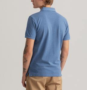 2025 Custom <b>Collared</b> Golf <b>T</b>-<b>Shirt</b> Breathable Cotton for Polo <b>Shirts</b> Solid Pattern Knitted Short Sleeve Casual Short Design Plus - Product Image 2