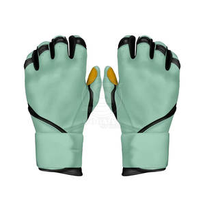 Reasonable Price Baseball <b>Batting</b> Gloves Top Selling Wholesale Leather Baseball <b>Batting</b> Gloves Made In Pakistan - Product Image 1