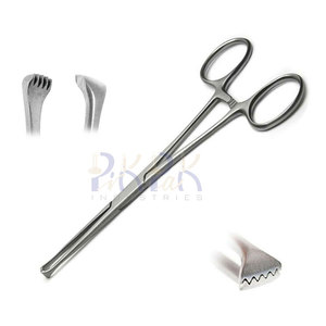 Pinzas para Tejidos de Acero Inoxidable Profesionales y Duraderas, Fuente de Alimentación Manual, Certificación CE Clase I, Instrumentos Quirúrgicos, 1 Año de Garantía - Product Image 1