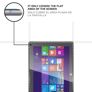 ตัวป้องกันหน้าจอ ANTISHOCK สำหรับแท็บเล็ตเพรสติจิโอ มัลติแพด วิสคอนเต้ 3 เพิ่มประสิทธิภาพในการอ่านและความทนทาน - Product Image 4