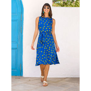 Robe midi Faith à pois - Product Image 1
